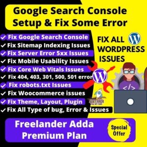 Fix Google Search Console Website Error