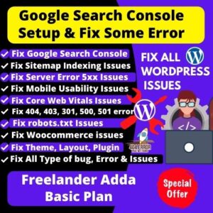 Fix Google Search Console Website Error