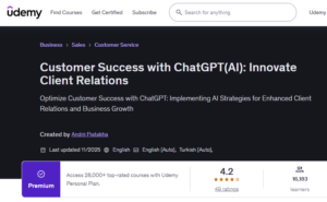 Free Udemy Customer Success with ChatGPT AI Innovate Client Relations